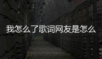 我怎么了歌詞網(wǎng)友是怎么說的！