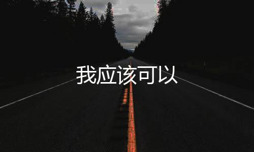 我應該可以