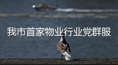 我市首家物業行業黨群服務中心暨物業行業黨建聯盟成立