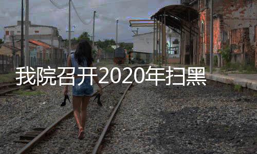 我院召開2020年掃黑除惡治亂專項工作部署會