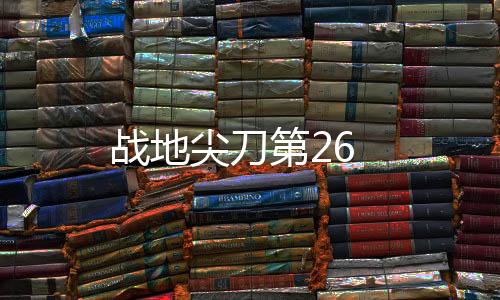 戰(zhàn)地尖刀第26