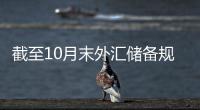 截至10月末外匯儲備規模31012億美元 專家：有基礎繼續保持基本穩定