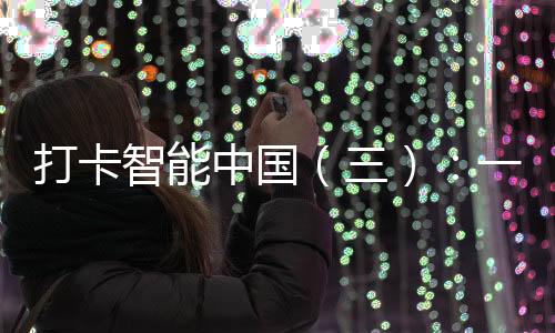 打卡智能中國（三）：一位水廠文員的多重身份