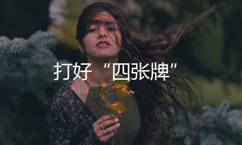 打好“四張牌”