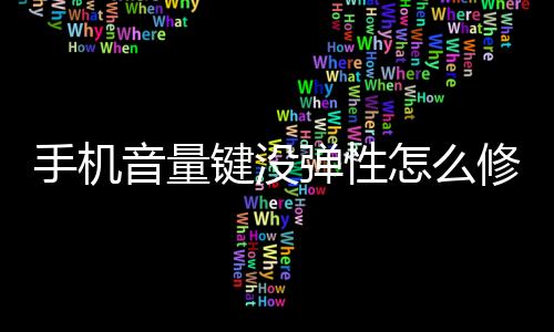 手機音量鍵沒彈性怎么修復（音量鍵沒彈性怎么修復）
