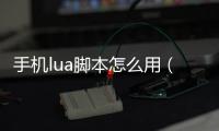 手機lua腳本怎么用（安卓手機怎么用lua腳本）