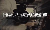 掃碼付八元進黃色低俗群實為詐騙，江西兩人遭刑拘
