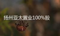 揚(yáng)州亞太置業(yè)100%股權(quán)17.5億元成功拍賣出讓 含揚(yáng)州第一高樓