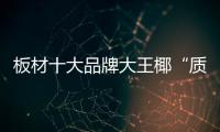 板材十大品牌大王椰“質心·智造”工廠開放日與消費者0距離！