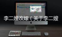 李二嫂改嫁（關(guān)于李二嫂改嫁的基本情況說明介紹）