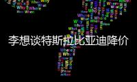 李想談特斯拉比亞迪降價(jià)