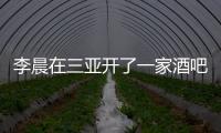 李晨在三亞開了一家酒吧 開業典禮當天邀請了不少圈中好友前來捧場