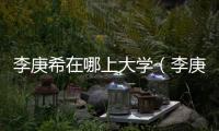 李庚希在哪上大學（李庚希考上哪所大學）