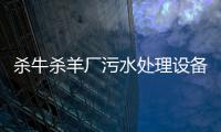 殺牛殺羊廠污水處理設備