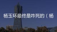 楊玉環最終是咋死的（楊玉環是怎么死的）
