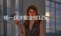 楊一民涉案金額125.4萬 稱愿用任何方式彌補