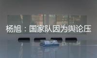 楊旭：國家隊因為輿論壓力冒險，為了不用擔責而踢安全球