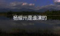 楊耀州是誰演的