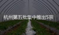 杭州第五批集中推出5宗涉宅用地,起始總價80.77億元