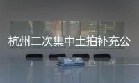 杭州二次集中土拍補充公告：明確競買人資金來源、資質認定