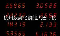 杭州東到烏鎮的大巴（杭州東到烏鎮）