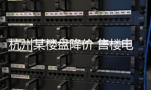 杭州某樓盤降價 售樓電話瞬間被打爆