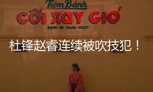 杜鋒趙睿連續(xù)被吹技犯！哈德森14中2狂打鐵，山東新援16分苦撐