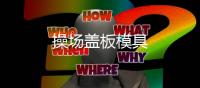 操場蓋板模具