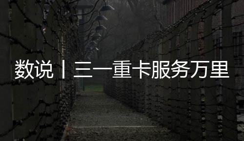 數說丨三一重卡服務萬里行，用汗水與真心譜寫的數字