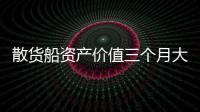 散貨船資產價值三個月大跌兩成