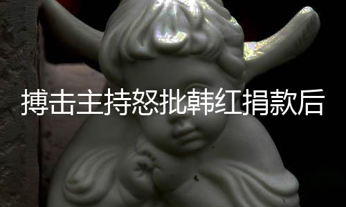 搏擊主持怒批韓紅捐款后遭重創：接上千條侮辱電話，家人受到威脅