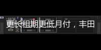 更長(zhǎng)租期更低月付，豐田融資租賃刷新汽車消費(fèi)“輕松度”