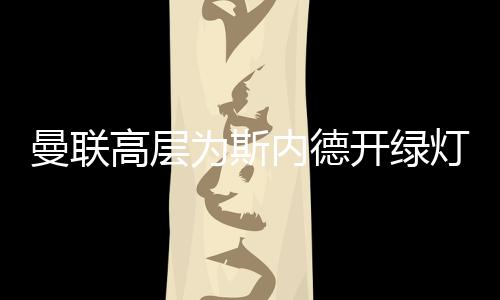 曼聯高層為斯內德開綠燈 蘇亞佐準備重返藍黑軍團