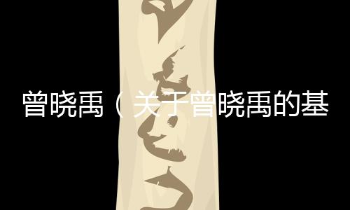 曾曉禹（關于曾曉禹的基本情況說明介紹）