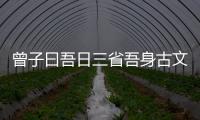 曾子曰吾日三省吾身古文翻譯，曾子曰吾日三省吾身全文翻譯注釋