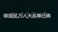 曝國足25人大名單已確定 泰山7人入選廣州隊6人
