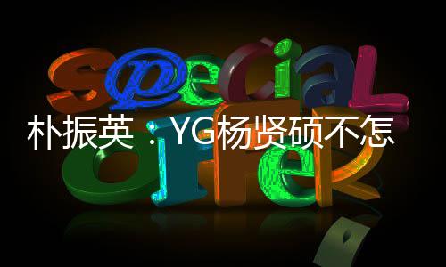 樸振英：YG楊賢碩不怎么樣 沒我帥！