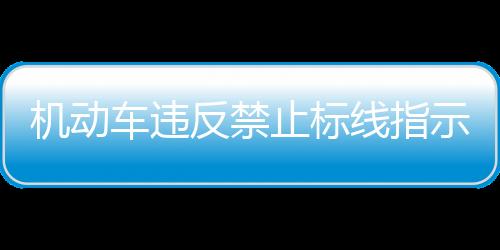 機動車違反禁止標線指示的扣幾分（機動車違反禁止標線指示的）