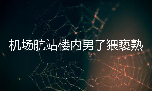 機場航站樓內男子猥褻熟睡女子，拘！