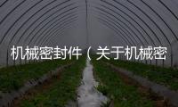 機(jī)械密封件（關(guān)于機(jī)械密封件的基本情況說明介紹）