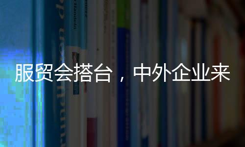 服貿會搭臺，中外企業來“唱戲”！數字化成為新增長點｜聚焦服貿會