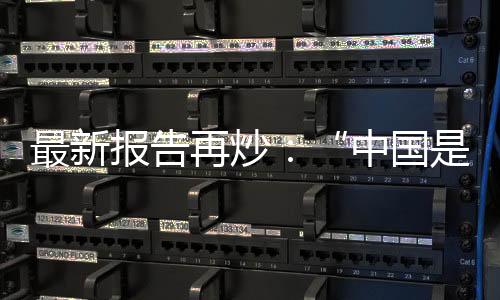 最新報(bào)告再炒：“中國是唯一有能力的競爭對手”