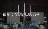 最新：全球超188萬例，美國582468例