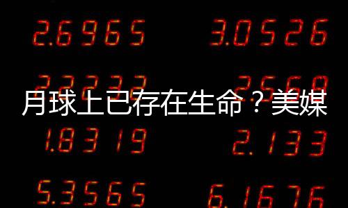 月球上已存在生命？美媒稱微生物在月球南極的惡劣環(huán)境下可能存活