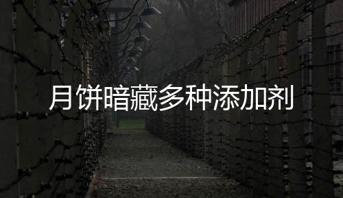 月餅暗藏多種添加劑