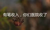 有筆收入，你們醫院收了沒？
