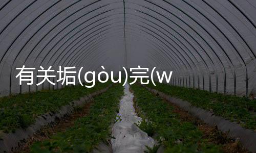 有關垢(ɡòu)完(wán)后續報道是什么?