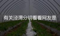 有關涇渭分明看看網友是如何評論的！