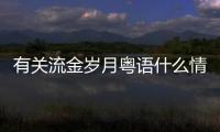 有關流金歲月粵語什么情況?