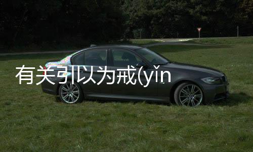 有關引以為戒(yǐn yǐ wéi jiè)這件事可以這樣解讀嗎?